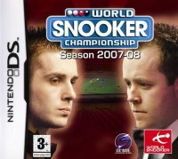 World Snooker Championship 2007-08 PAL Nintendo DS PAL box art
